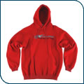 Red Polaris Racing Hooded Sweatshirt
