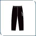 Black Barrier Fleece Pant