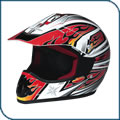 2006 Red/White/Black Momentum Helmet