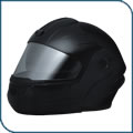 2007 Solid Black Modular Helmet