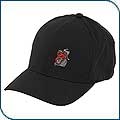 Black Flex-Fit Dragon Cap