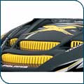 Edge Colored Hood Vents