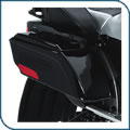 Black IQ/Edge Touring Hard Sided Saddle Bags