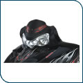 Black/Red Flame 10” Flyscreen - IQ