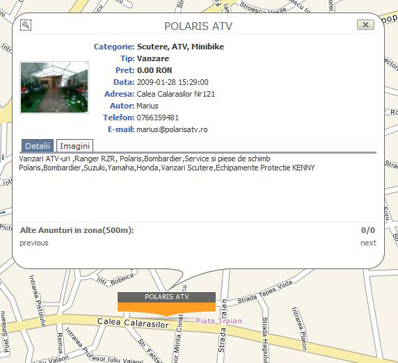 Localizare pe harta